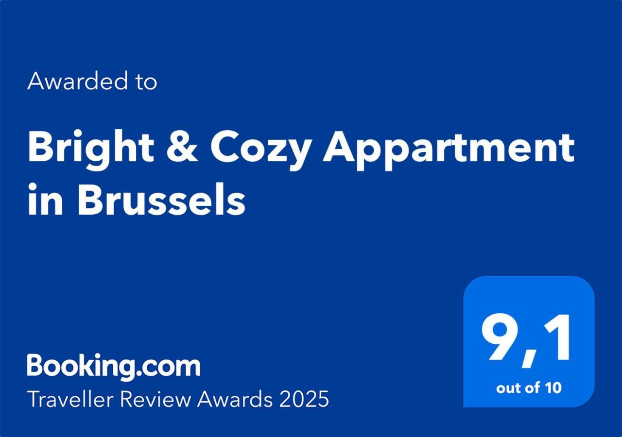 Bright & Cozy Appartment In ブリュッセル エクステリア 写真
